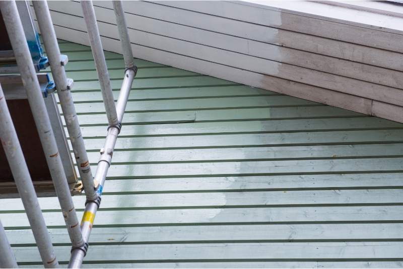 Painting A House In The Summer Heat McAuliffe Painting